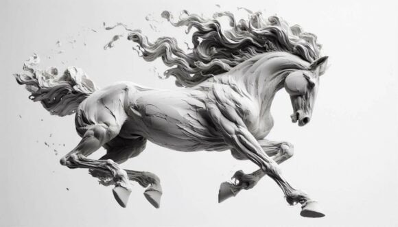 Download Expressionist Horse Dynamic Pose - Dynamic pose Collection