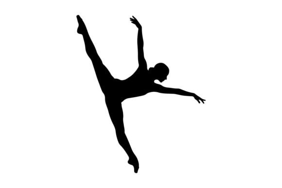 Download Dancer Mid-leap Dynamic Pose Vector Illu - Dynamic pose Collection