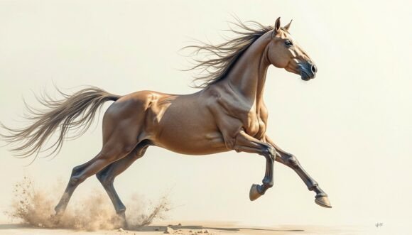 Download Expressionist Horse, Dynamic Pose - Dynamic pose Collection