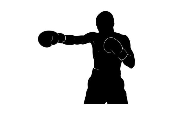 Download Boxer Throwing Punch in Dynamic Pose Vec - Dynamic pose Collection