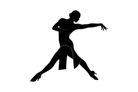 Download Dancer in Dynamic Pose Vector Illustrati - Dynamic pose Collection