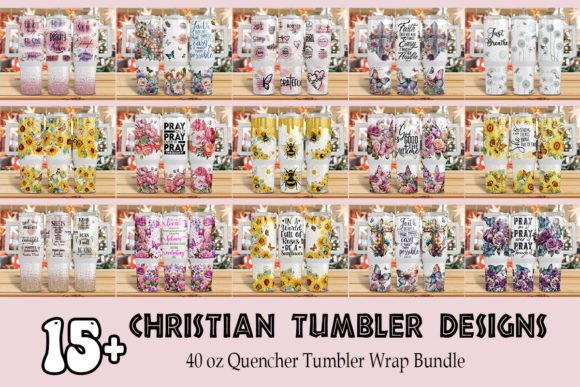 Download Christian 40oz Quencher Tumbler Wrap - Premium Resources